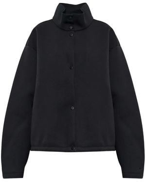 Nike Article Fleece Oversized Jacket - Blue