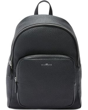 John Richmond Zipped Backpack - Black