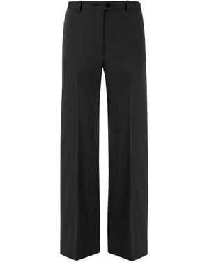 Jil Sander Pressed-Crease Pants - Black