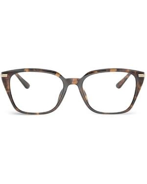 Michael Kors Hainan Square-Frame Glasses - Brown