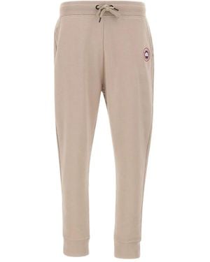 Canada Goose Logo-Detail Track Pants - Natural