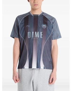 Dime T-Shirt À Rayures - Blue