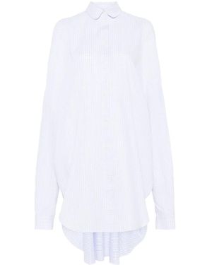 Henrik Vibskov New Bumble シャツ ミニドレス - ホワイト