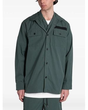 Peacemaker Oamc Hooded Shirt - Green