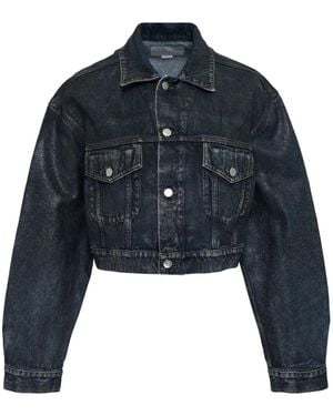 Stella McCartney Long-Sleeves Denim Jacket - Blue