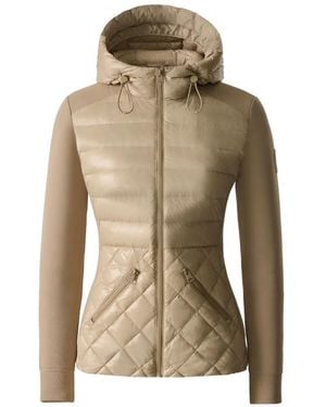 Mackage Agatha Quilted Hooded Jacket - Natural