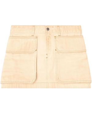 DIESEL De-Ton Denim Skirt - Natural