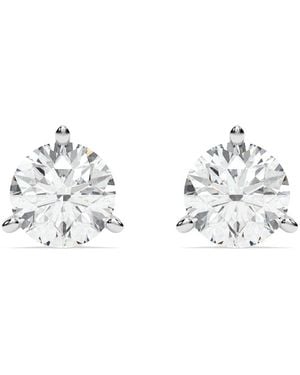Diamond Essentials Lab-Grown Diamond Stud Earrings - White