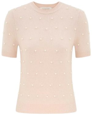 Zimmermann Beaded Jumper - Natural