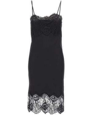 Herskind Abito Linus Con Ricamo - Nero