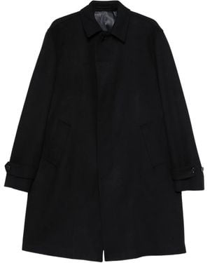 Lardini Virgin-Wool Coat - Black