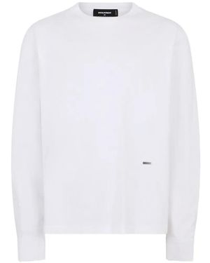 DSquared² Pull À Plaque Logo - White