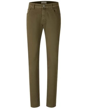 Jacob Cohen Logo-Embroidered Jeans - Green