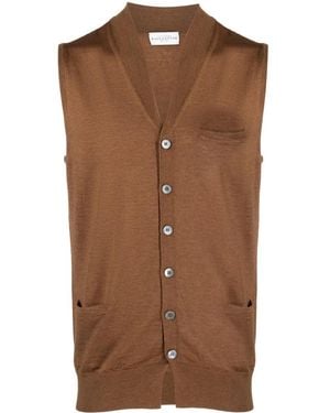 Ballantyne Basolan Wool Vest - Brown