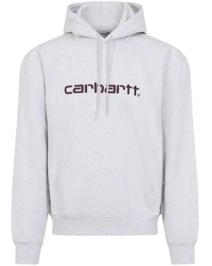 Carhartt Hooded Carhartt Sweat - White