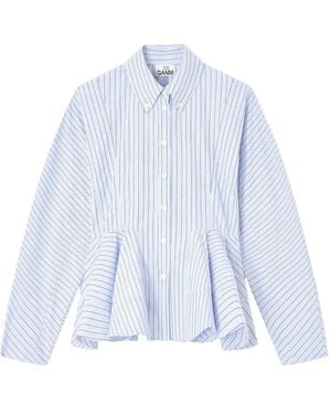 Ganni Shirts - Blue