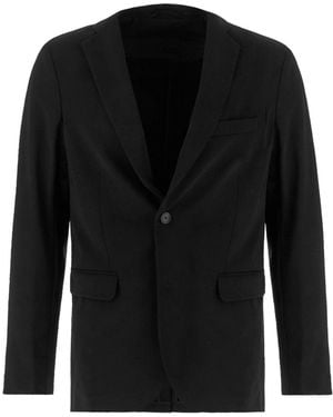 Rrd Single-Breasted Blazer - Black