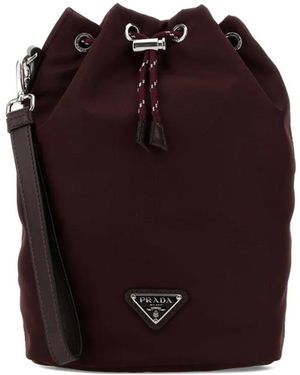 Prada Clutch Speedrock - Viola
