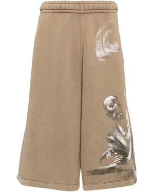Off-White c/o Virgil Abloh Matthew Joggingshorts - Natur