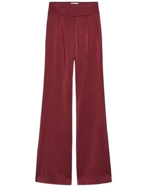 Galvan London High-Waisted Trousers - Red