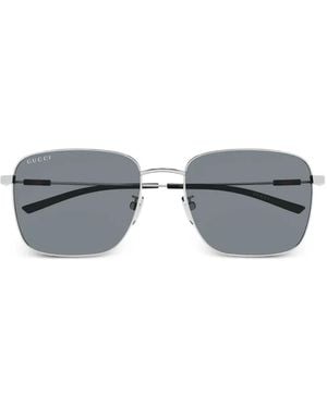 Gucci Square-Frame Sunglasses - Grey