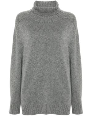 Bompard Jersey Con Cuello Redondo - Gris