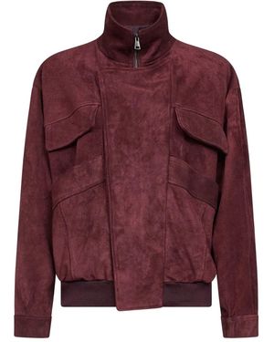Blanca Vita Zip Pocket Jacket - Red
