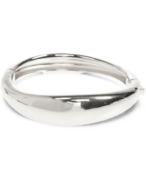 Kate Spade Polished Hinged Bracelet - White
