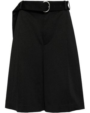 Jil Sander Pleated Short - Black