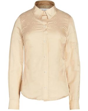 Marine Serre Monogram Shirt - Natural
