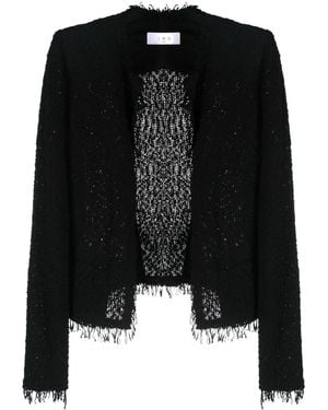 IRO Shavani Baumwollmischjacke - Schwarz