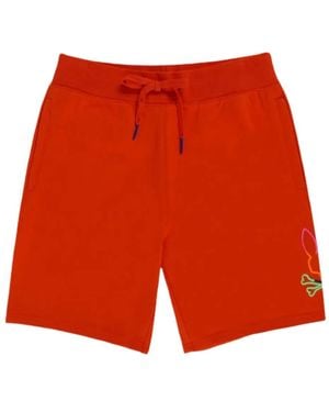 Psycho Bunny Leo Bunny Shorts - Red