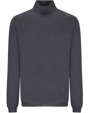 GOES BOTANICAL Ribbed Jumper - Blue