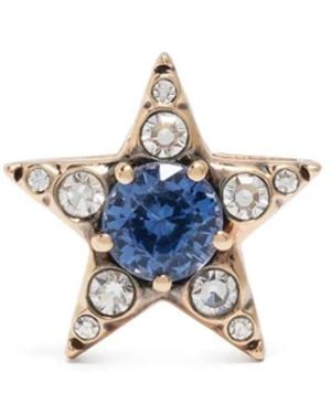 Selim Mouzannar 18Kt Rose Istanbul Star Sapphire And Diamond Earring - White