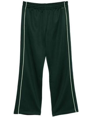 Lacoste Stripe-Detailing Track Trousers - Green