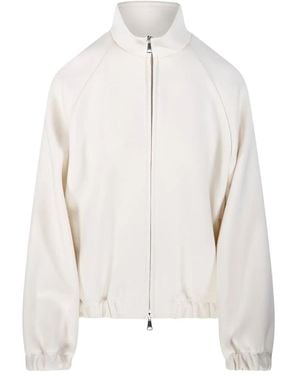 Max Mara Wool And Cotton Jacket - White