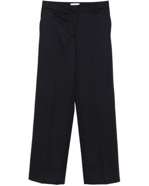 PT Torino Pressed-Crease Tailored Pants - Blue