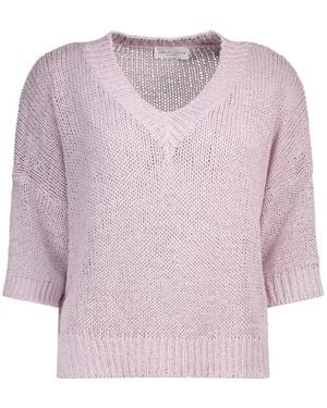 Roberto Collina T-Shirt À Col V - Pink