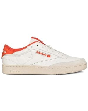 Reebok Club C Neon Sneakers - White