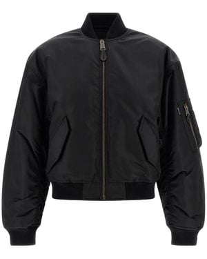 Balenciaga Wattierte Standard Bomberjacke - Schwarz