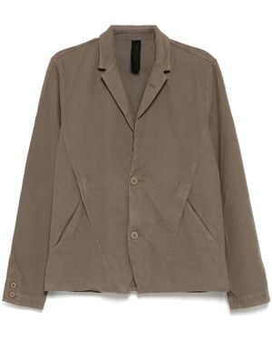 Transit Jacke Mit Knopfverschluss - Braun
