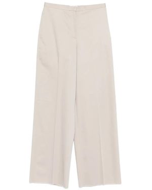 Agnona Zip-Fastening Pocket Pants - White