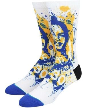 Stance Steph Curry Socken Mit Farbklecks-Print - Blau