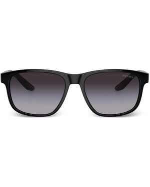 Prada Linea Rossa Ps 06Ys Sqaure Sunglasses - Black