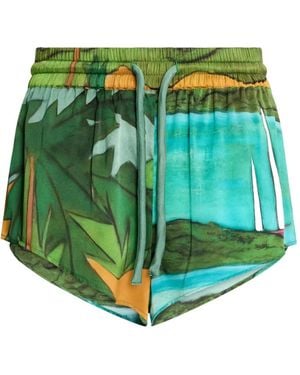 Donde Esteban Magdalena Shorts - Green