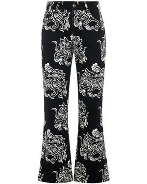La DoubleJ The Cropped Jeans - Black