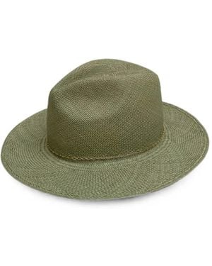 Van Palma Luisa Chain-Trim Hat - Green