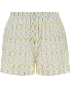 Missoni Bestickte Shorts Aus Spitze - Weiß