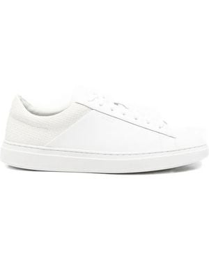 BOSS Lace-Up Trainers - White