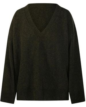 Roberto Collina V-Neck Sweater - Black